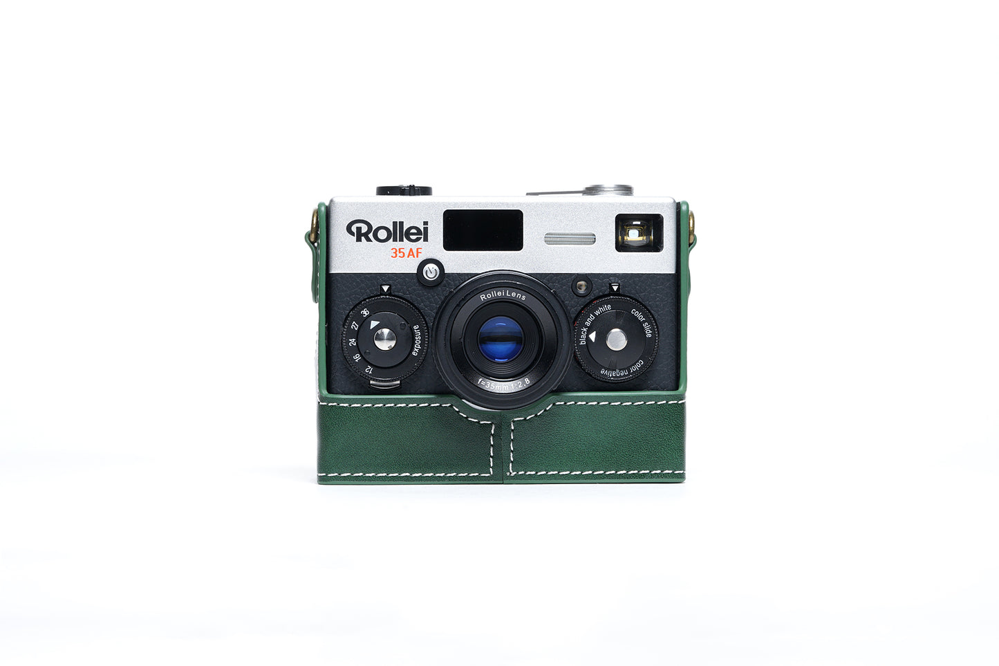 Genuine leather half case for Rollei 35AF