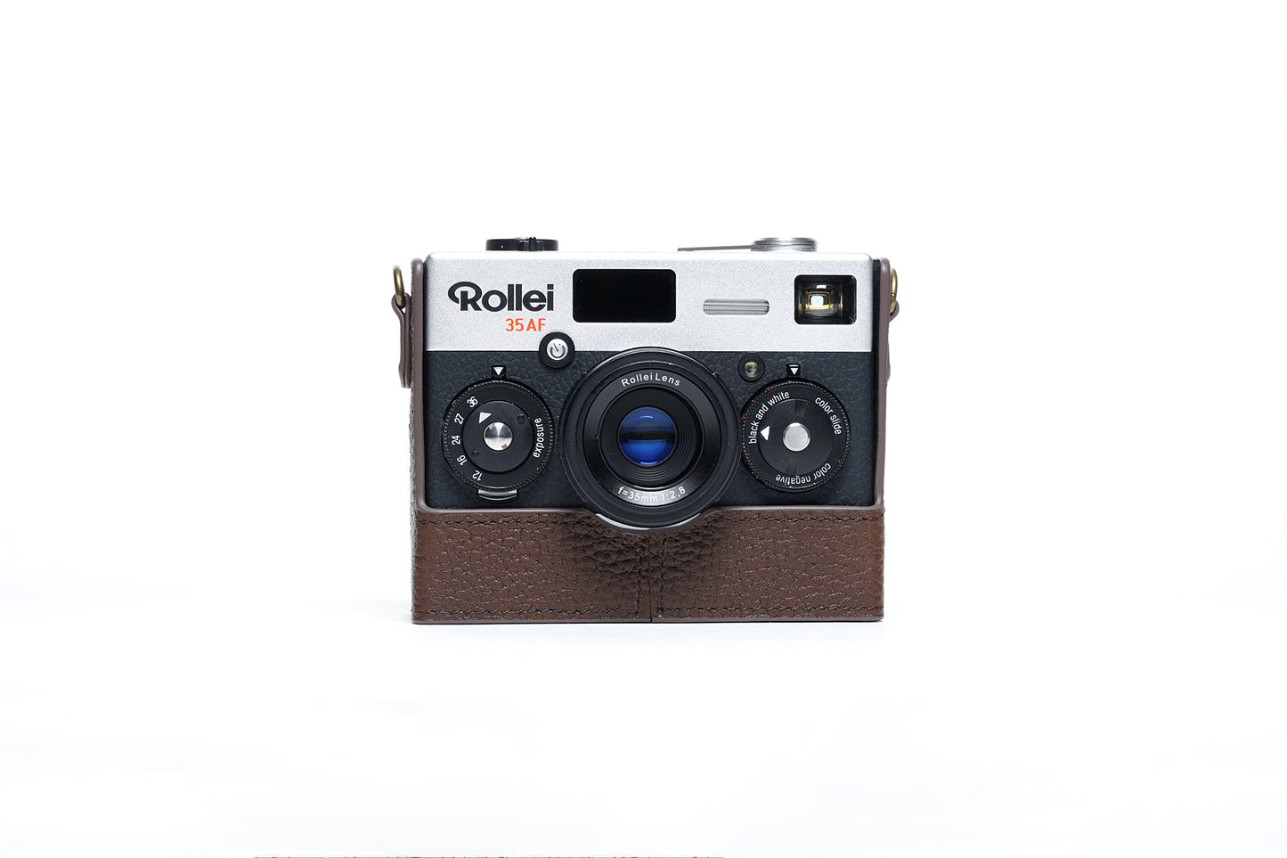 Genuine leather half case for Rollei 35AF