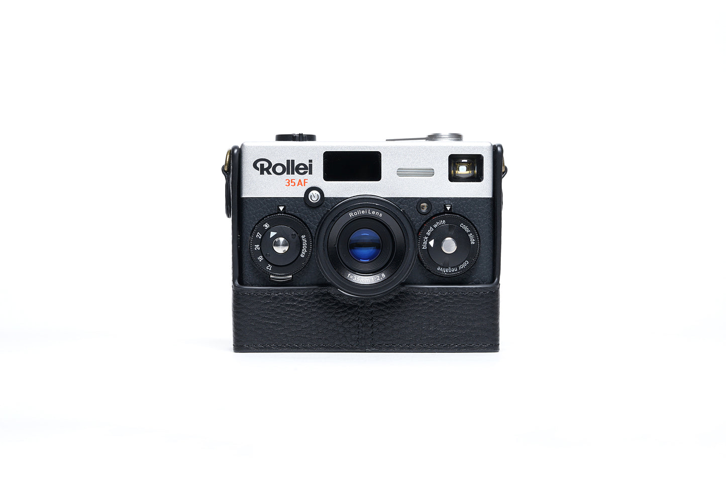 Genuine leather half case for Rollei 35AF