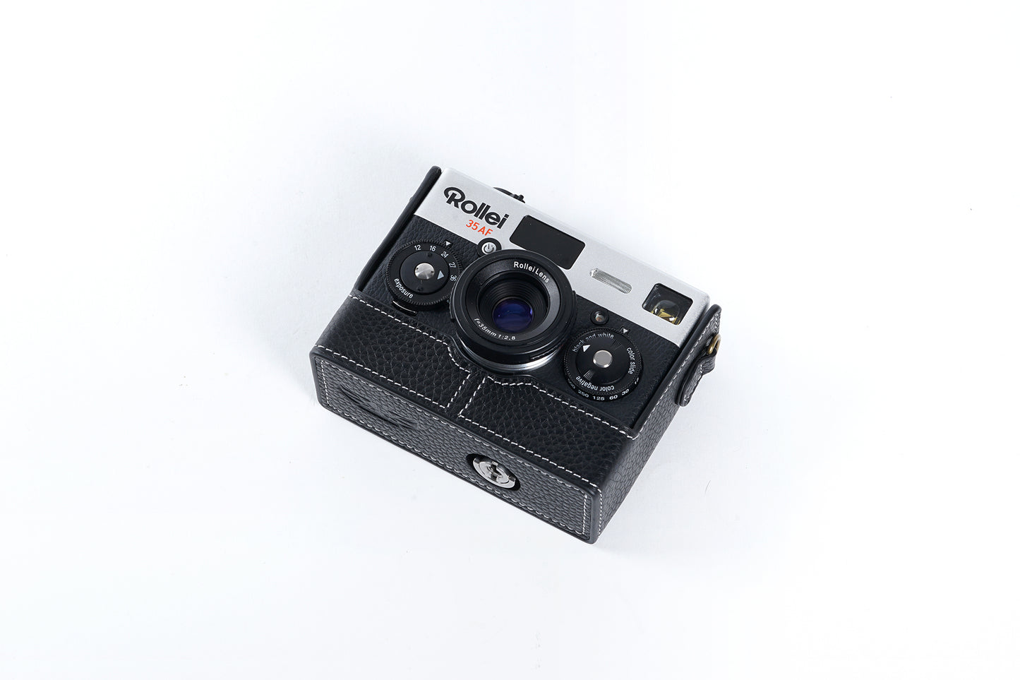 Genuine leather half case for Rollei 35AF