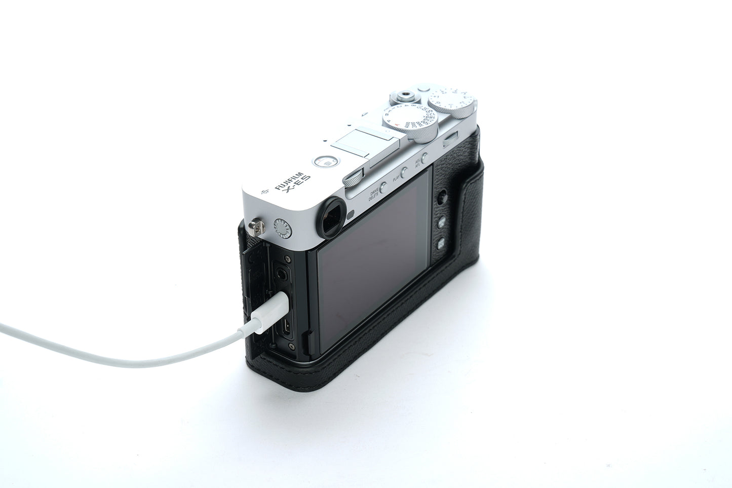 Martinduke epsom leather half case for Fujifilm X-E5
