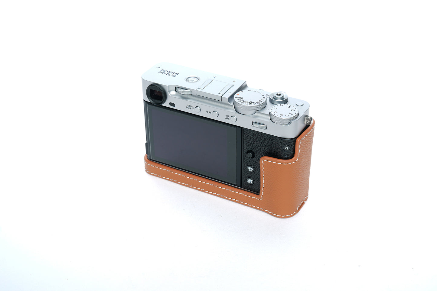 Martinduke epsom leather half case for Fujifilm X-E5