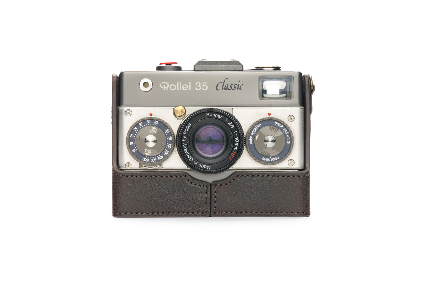 Genuine leather half case for Rollei 35 Classic/ 35 Royal