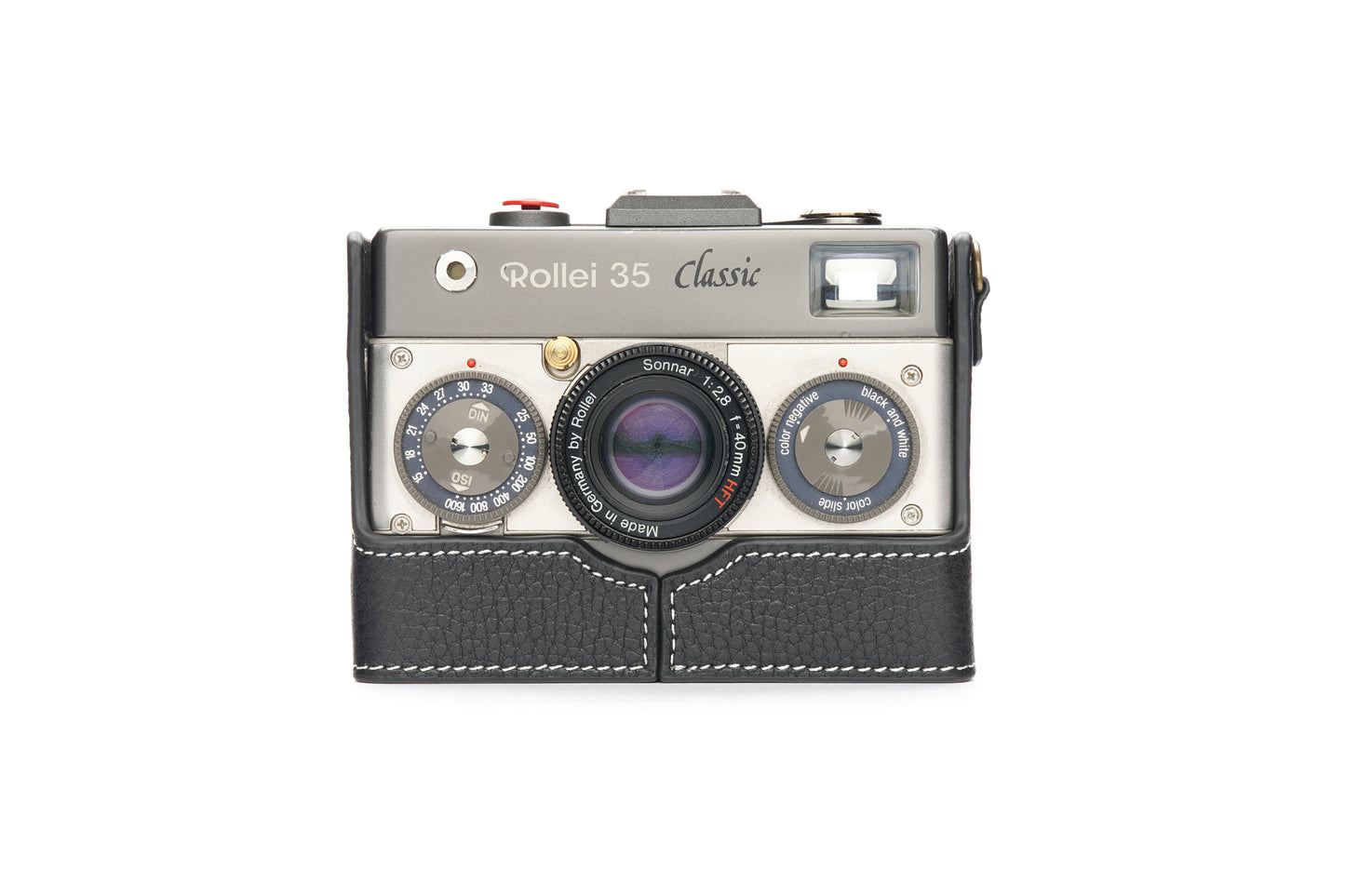 Genuine leather half case for Rollei 35 Classic/ 35 Royal