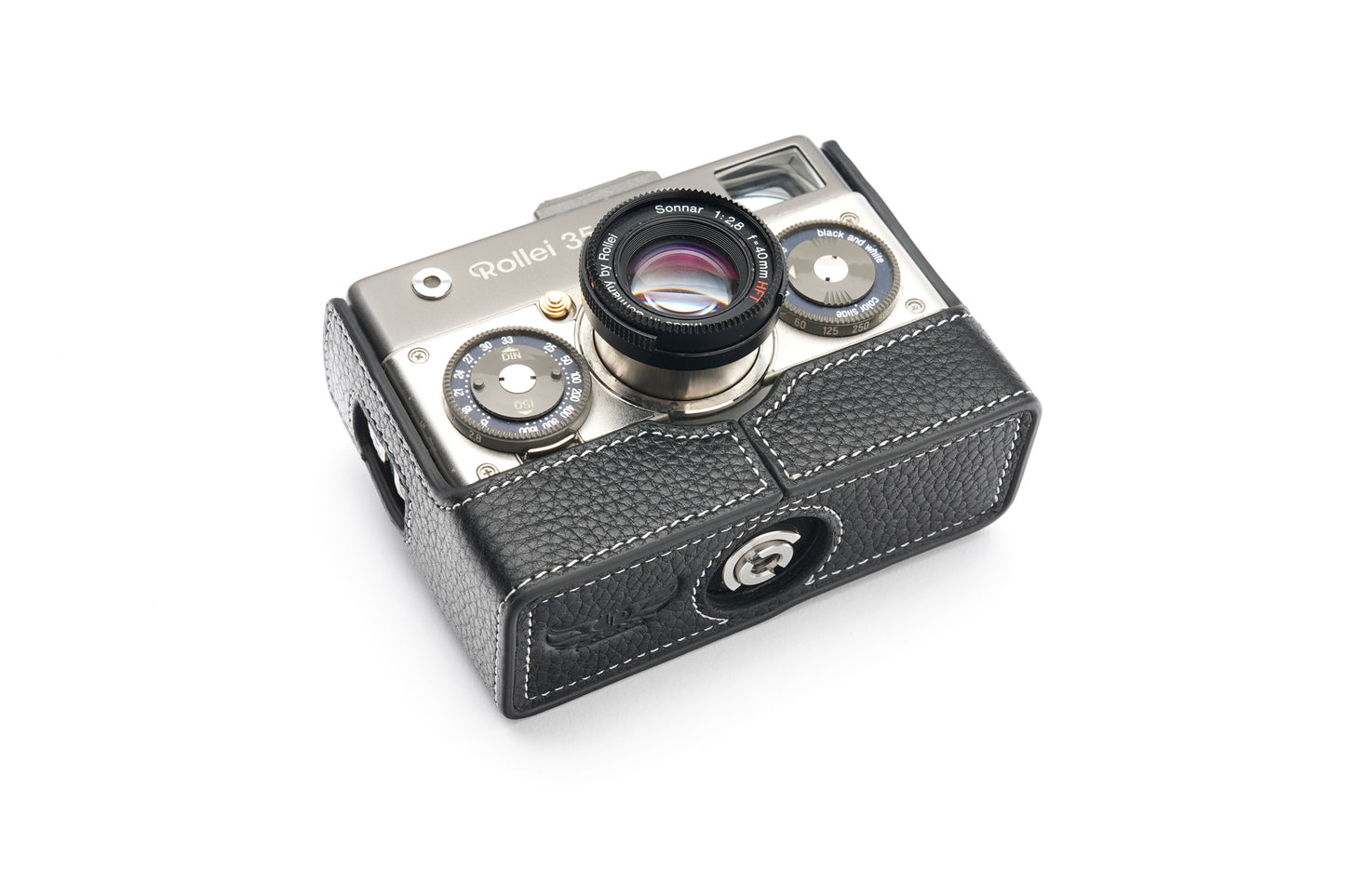 Genuine leather half case for Rollei 35 Classic/ 35 Royal