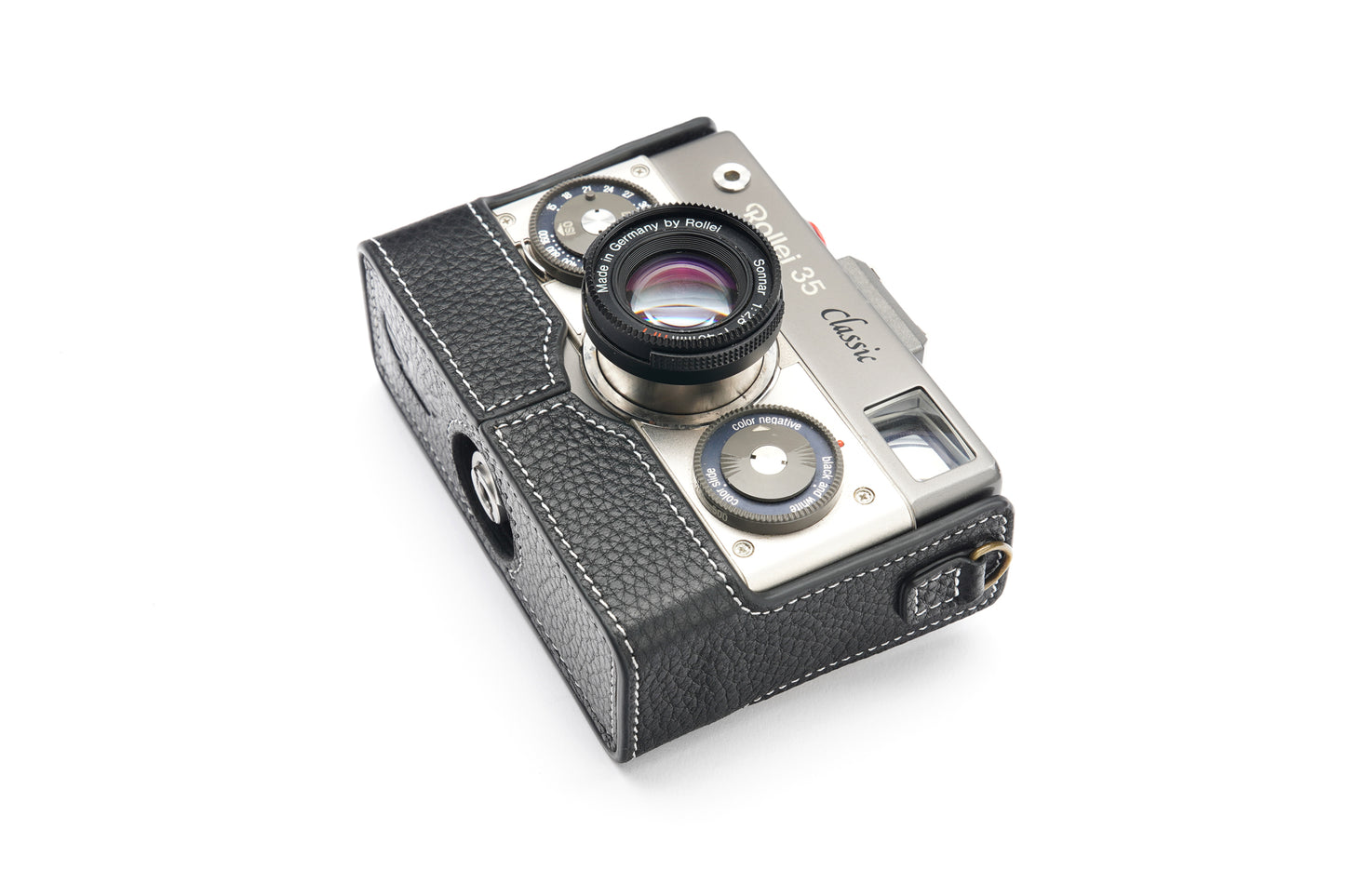 Genuine leather half case for Rollei 35 Classic/ 35 Royal