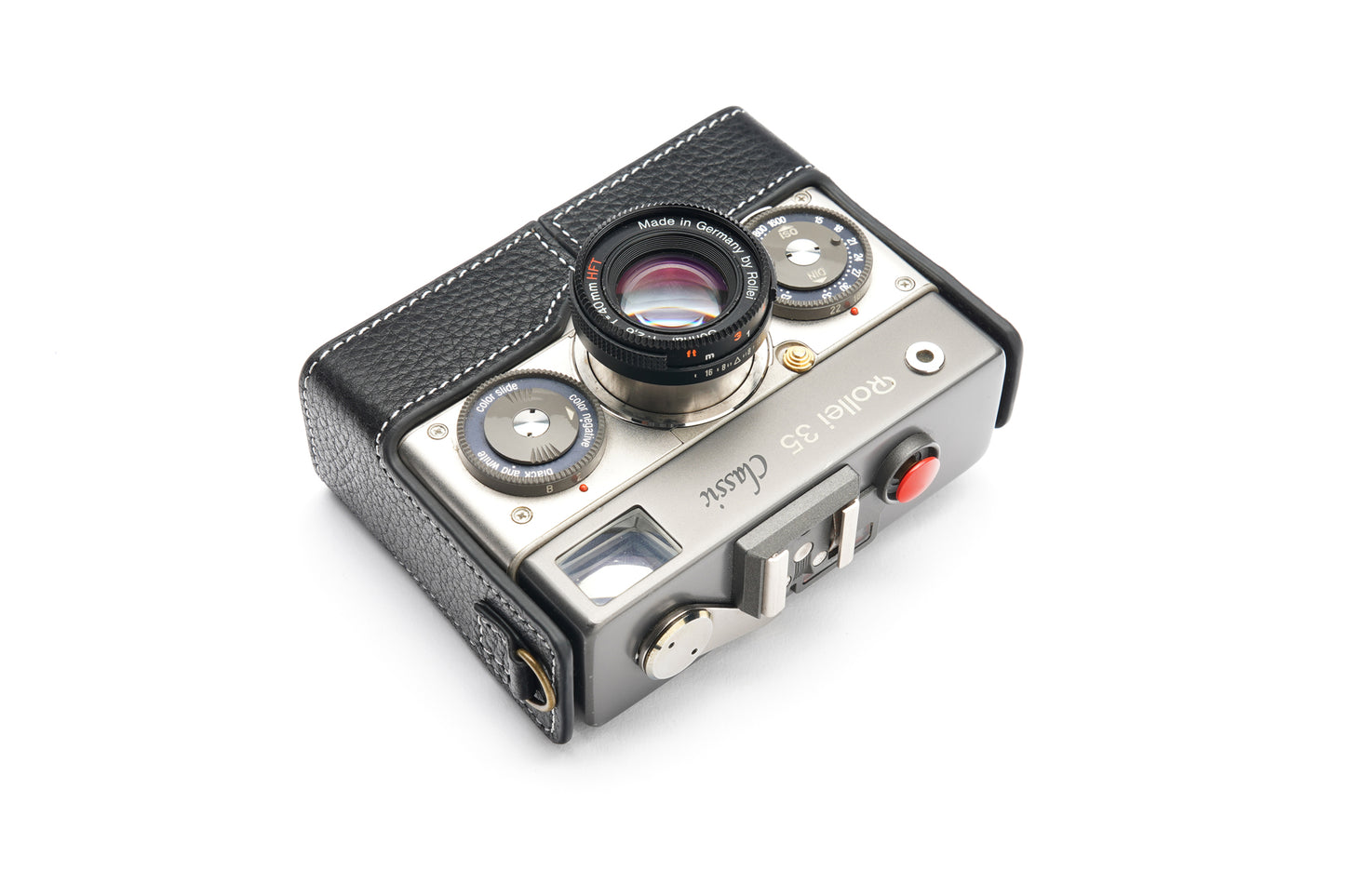 Genuine leather half case for Rollei 35 Classic/ 35 Royal