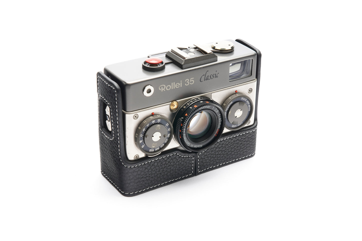 Genuine leather half case for Rollei 35 Classic/ 35 Royal