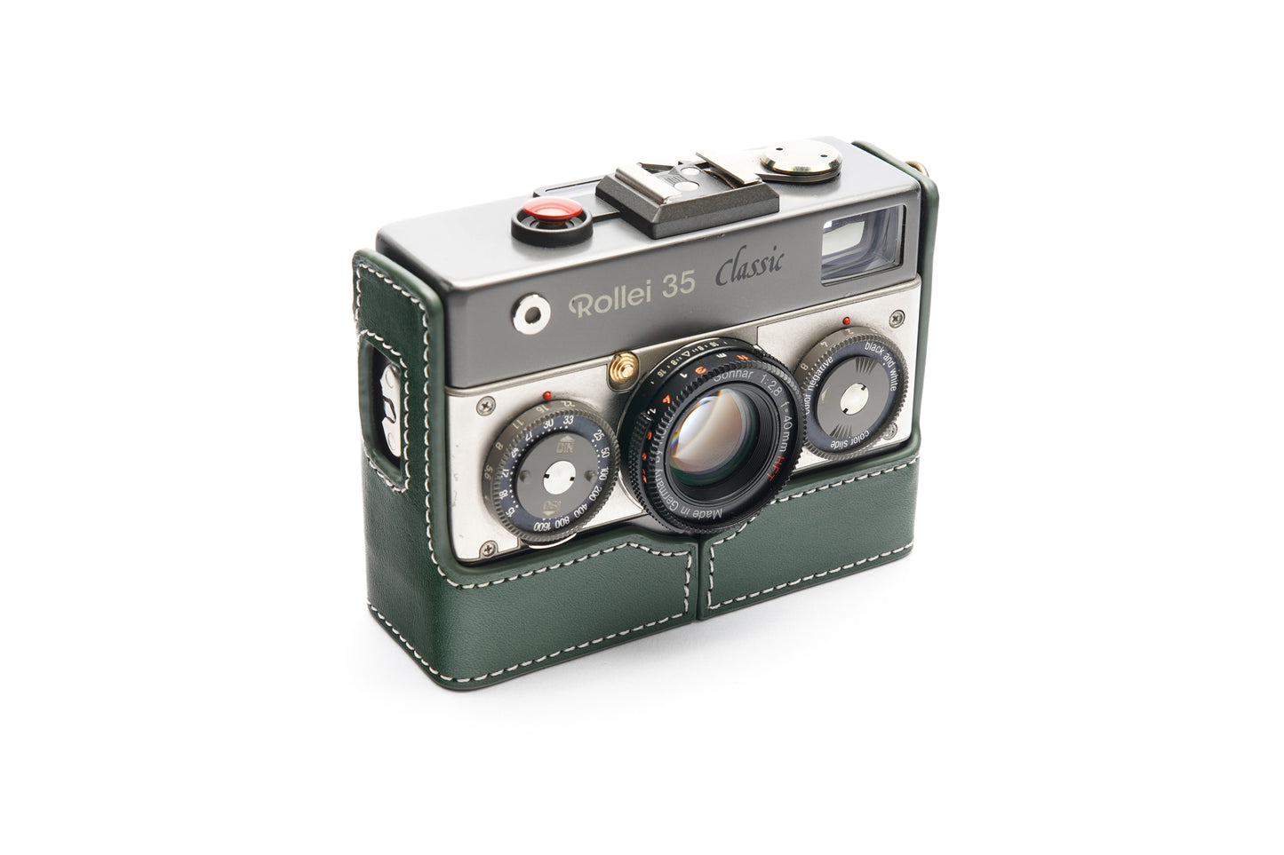 Genuine leather half case for Rollei 35 Classic/ 35 Royal