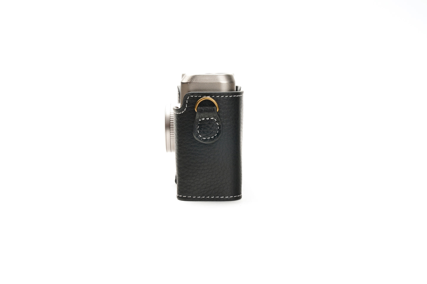 Genuine leather half case for Contax T2