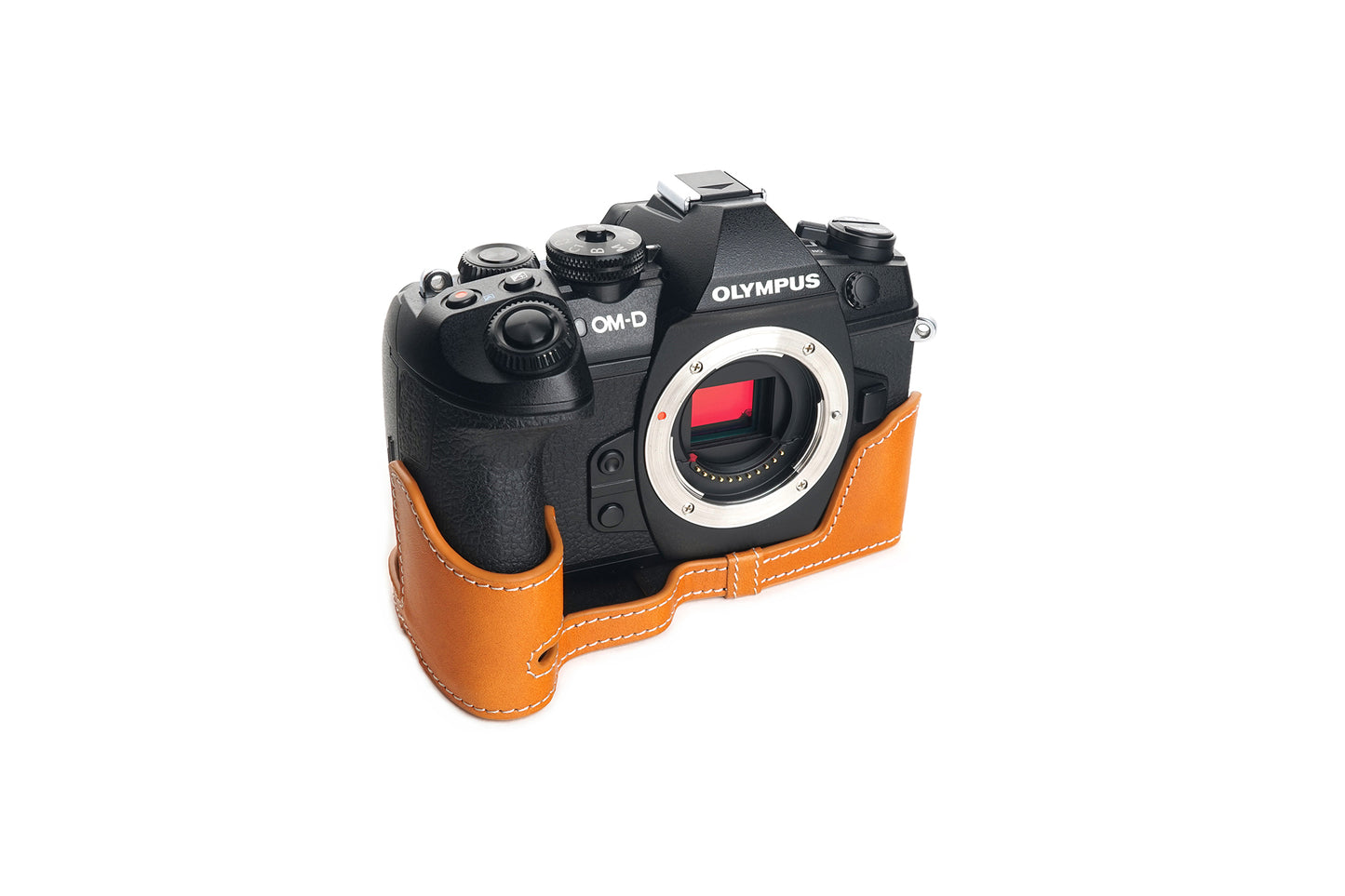 TP ORIG half case for Olympus OM-D E-M1 Mark II / E-M1 Mark III