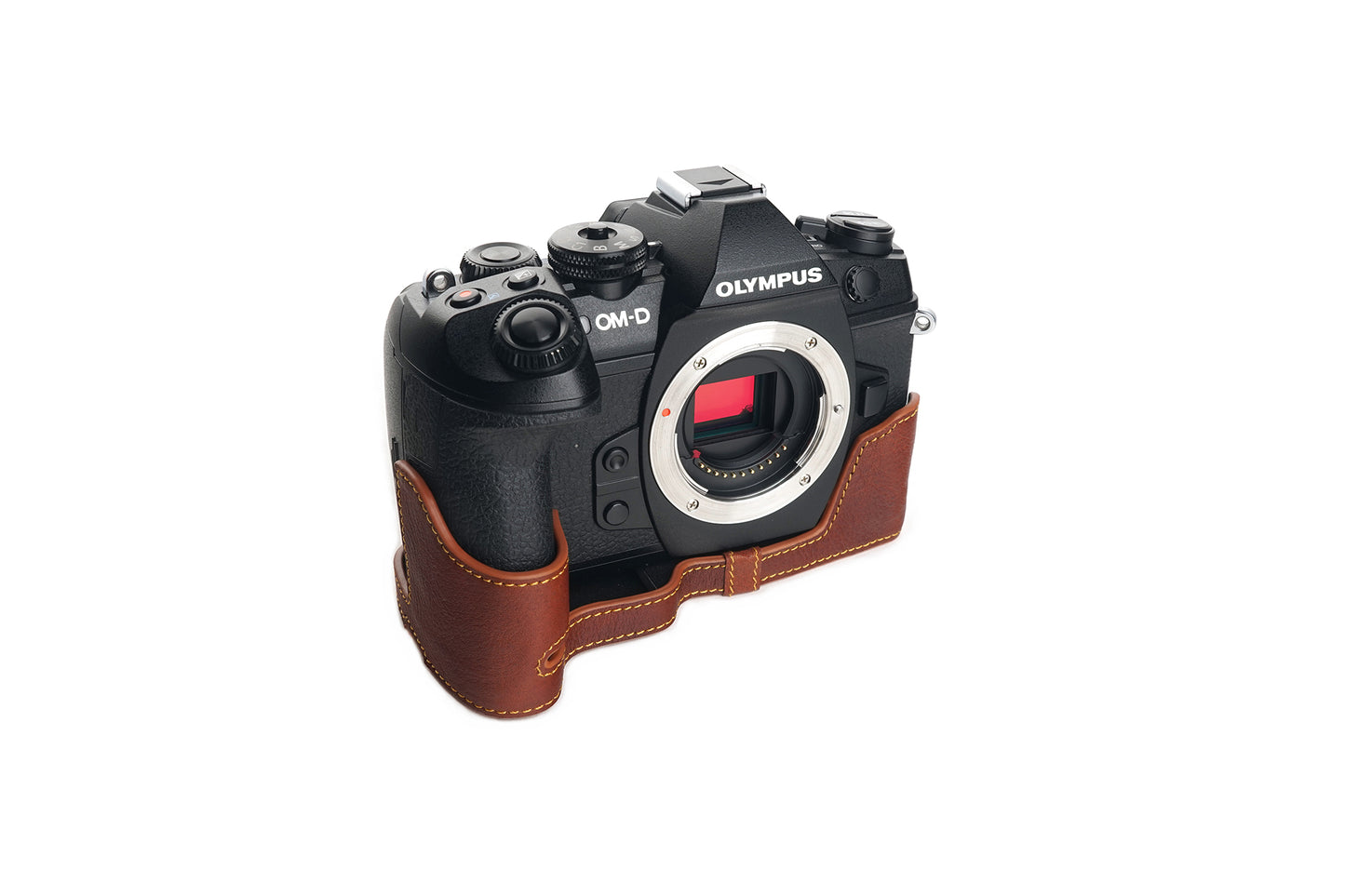 TP ORIG half case for Olympus OM-D E-M1 Mark II / E-M1 Mark III