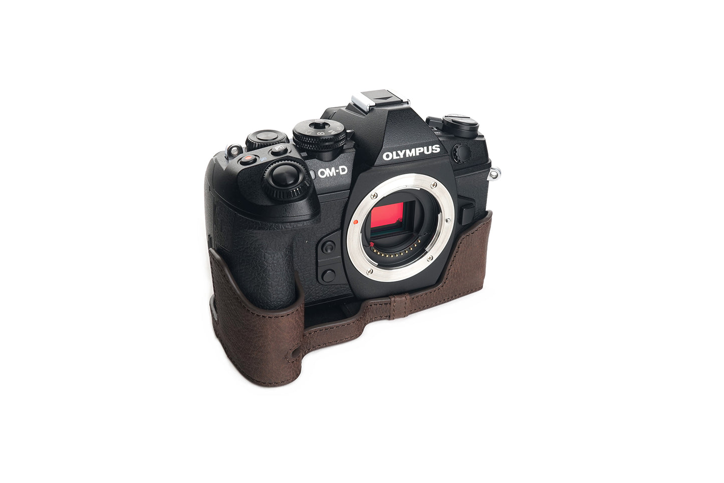 TP ORIG half case for Olympus OM-D E-M1 Mark II / E-M1 Mark III