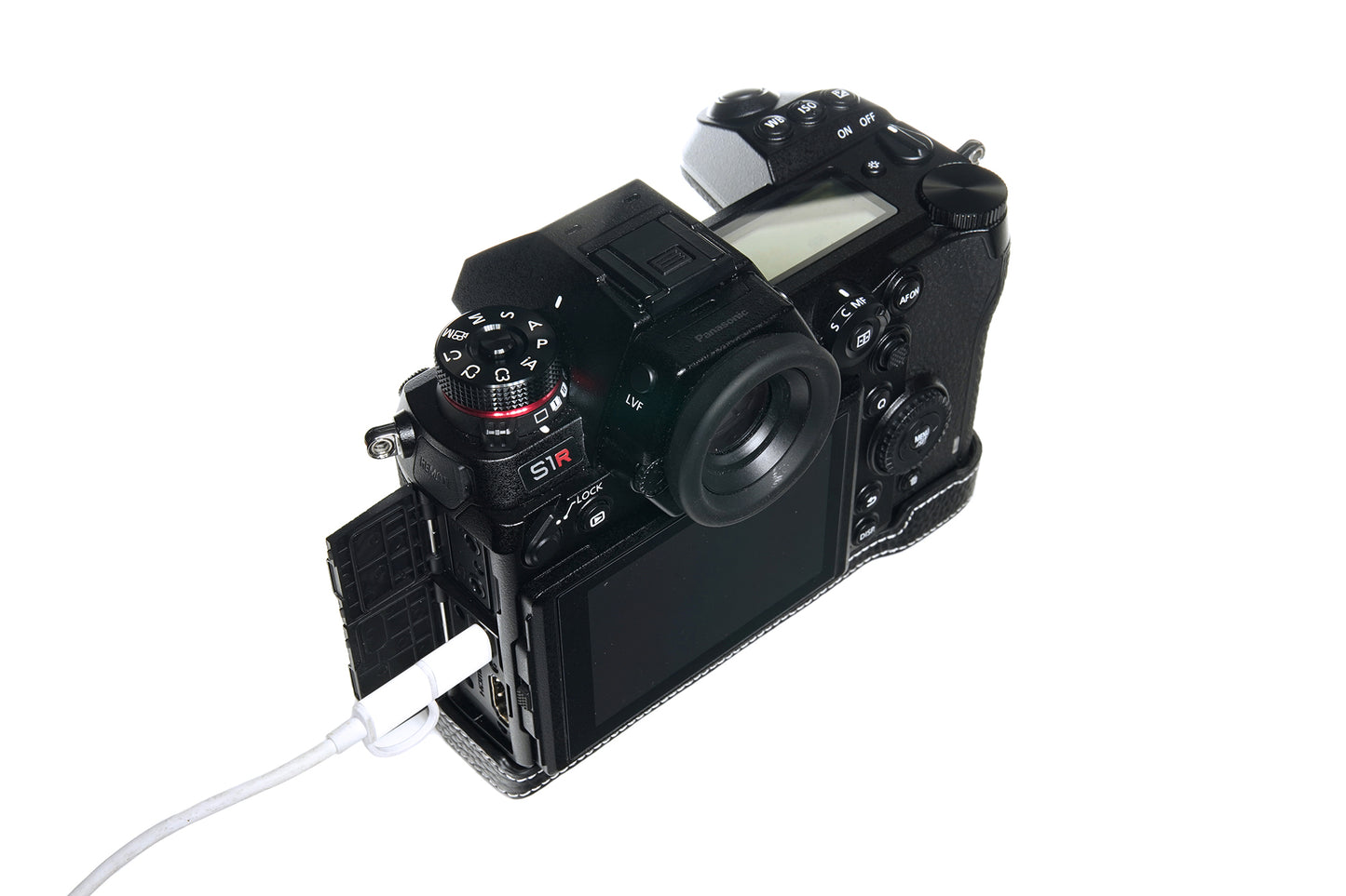 TP ORIG half case for Panasonic Lumix S1R