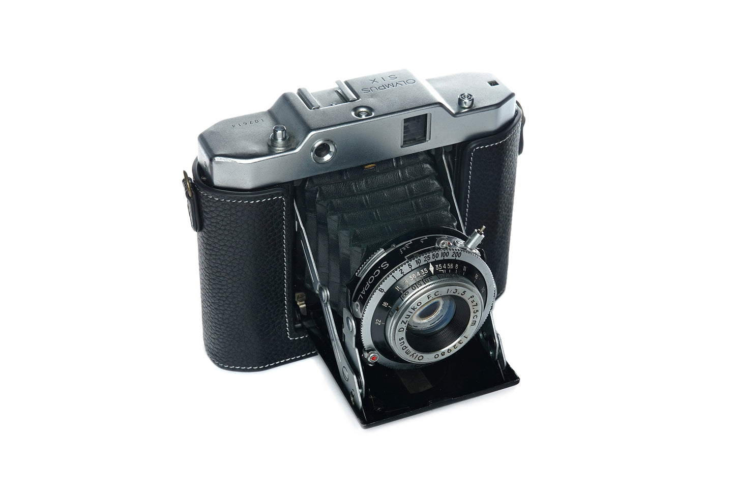 TP ORIG half case for Olympus SIX Bellows