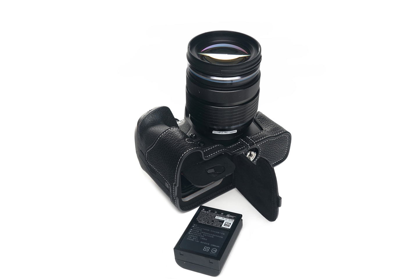 TP ORIG half case for Olympus om system OM-1/ OM-1 Mark II
