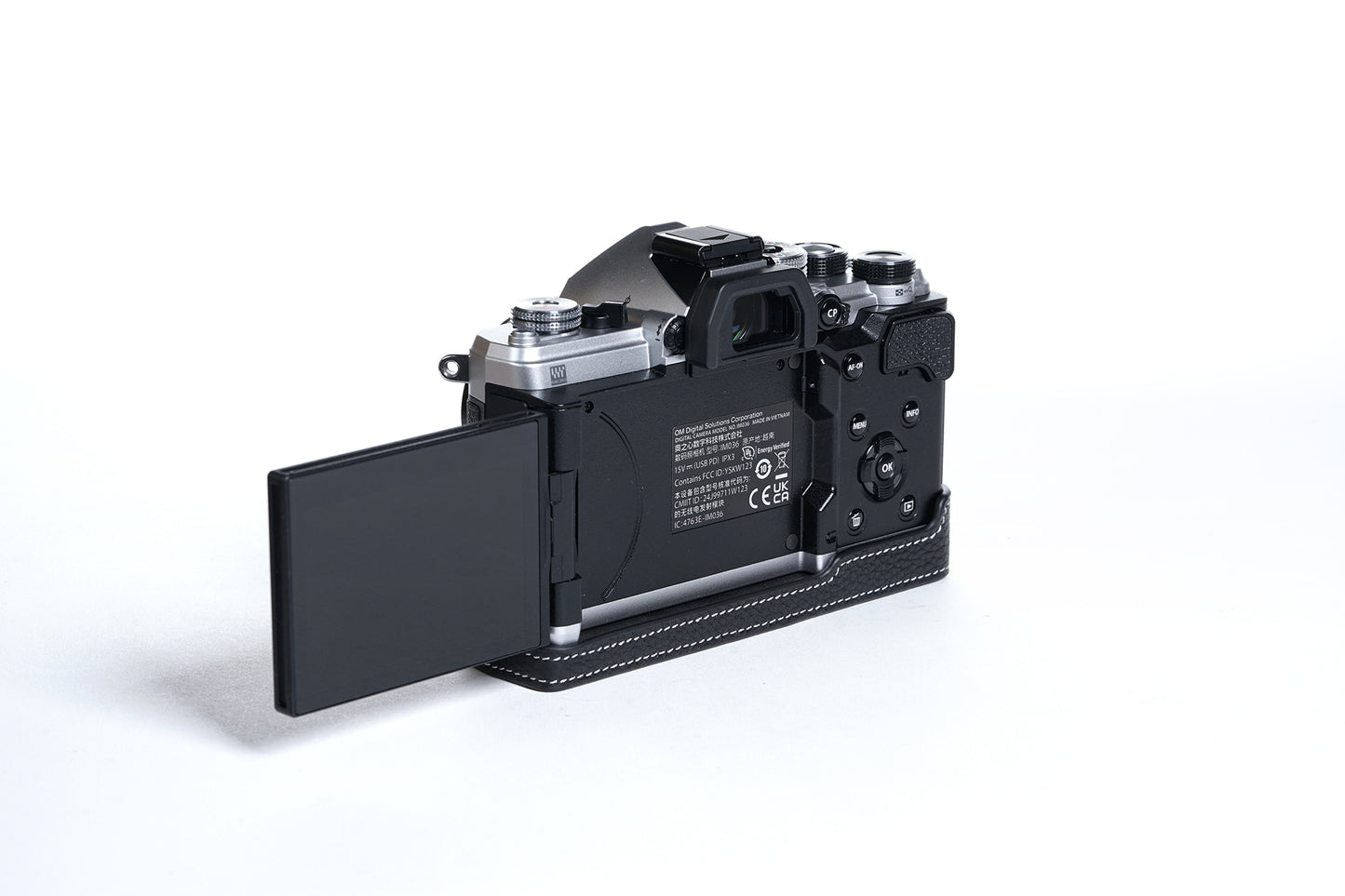 TP ORIG half case for Olympus om system OM-3