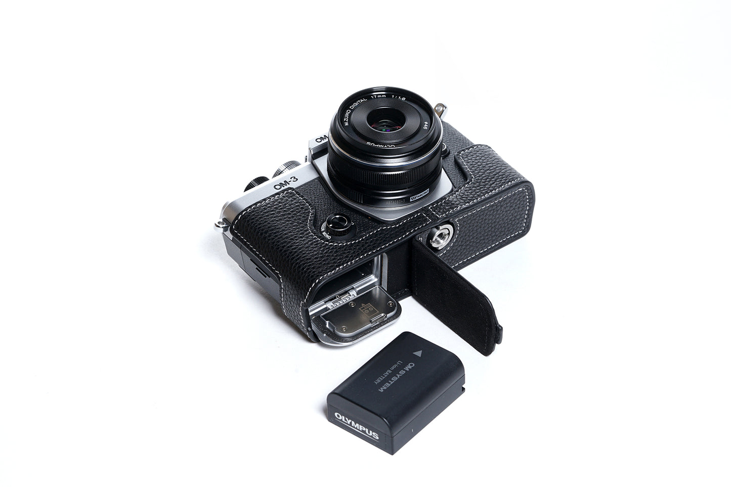 TP ORIG half case for Olympus om system OM-3