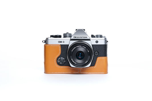 TP ORIG half case for Olympus om system OM-3