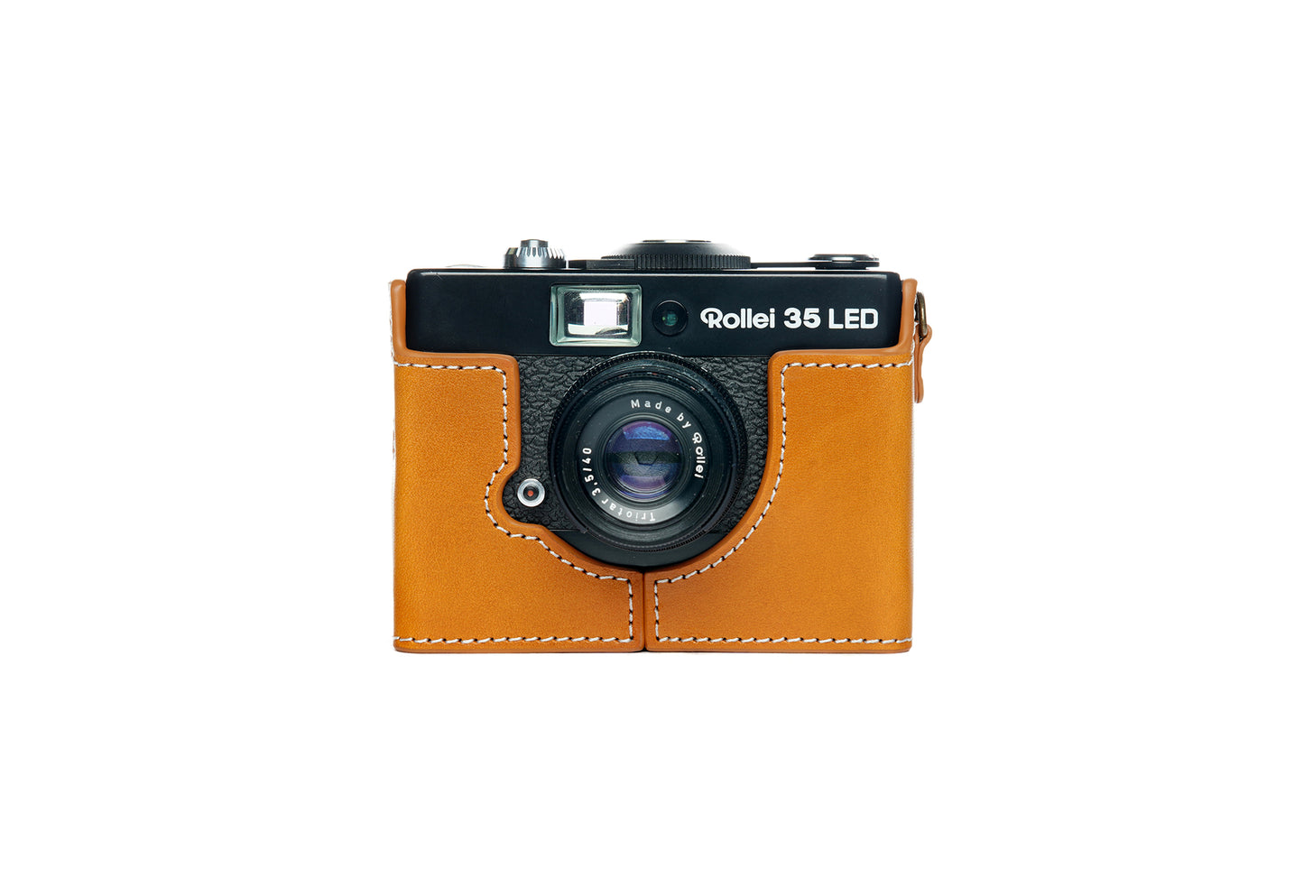 Genuine leather half case for Rollei 35 LED/ B35