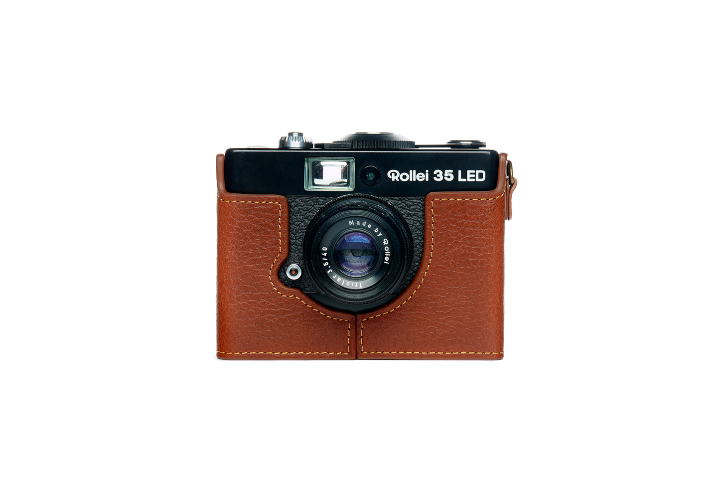 Genuine leather half case for Rollei 35 LED/ B35