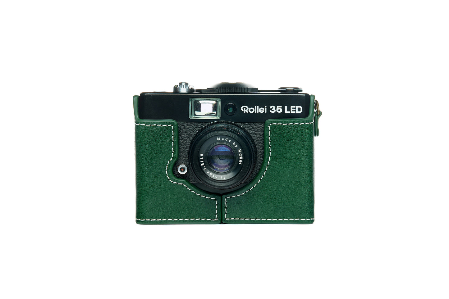 Genuine leather half case for Rollei 35 LED/ B35