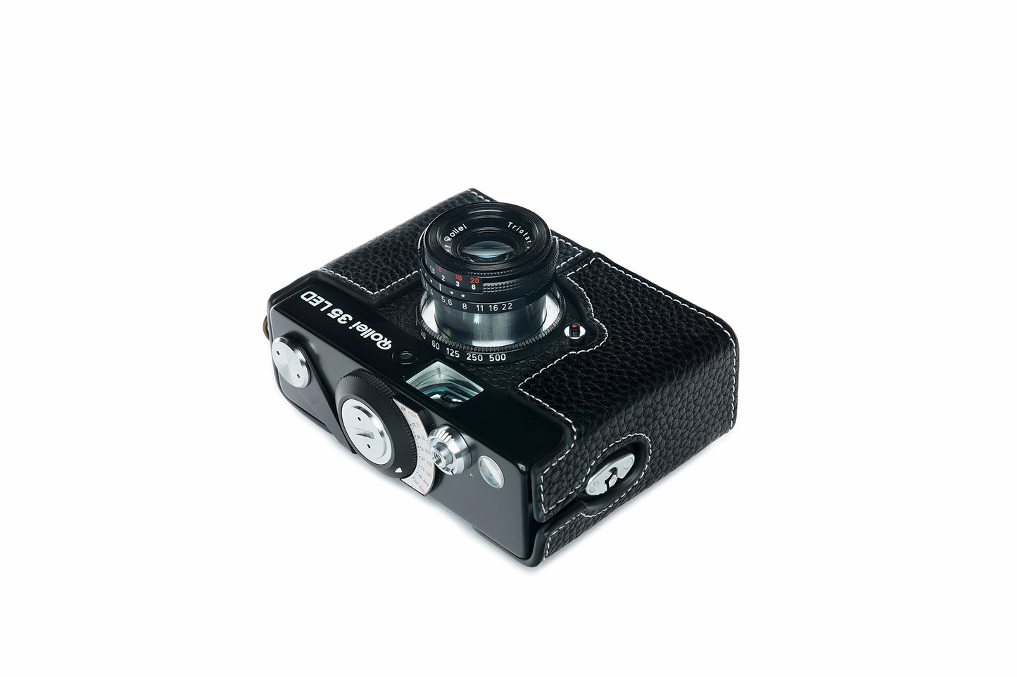 Genuine leather half case for Rollei 35 LED/ B35