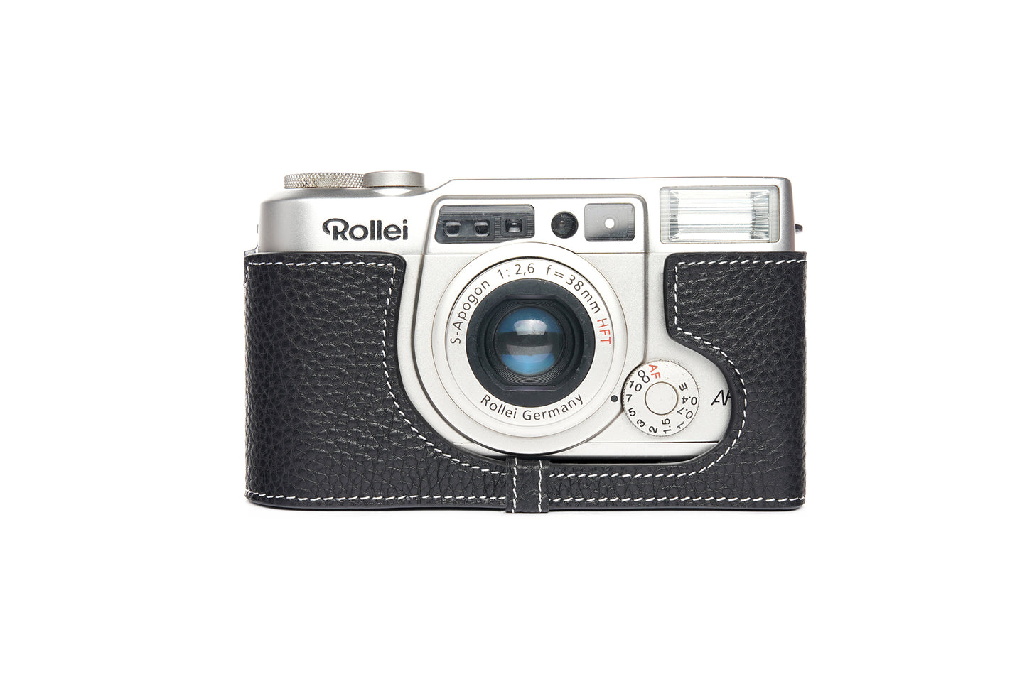 Genuine leather half case for Rollei AFM35/ fujifilm Klasse W/ fujifilm Klasse S