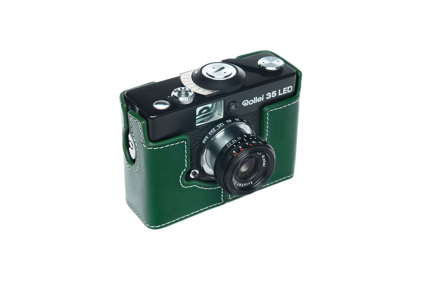 Genuine leather half case for Rollei 35 LED/ B35