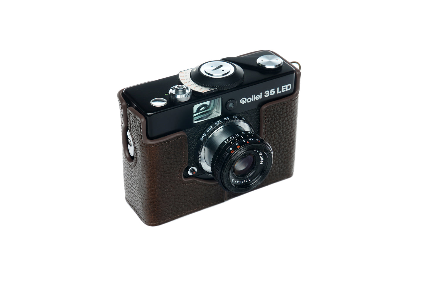 Genuine leather half case for Rollei 35 LED/ B35