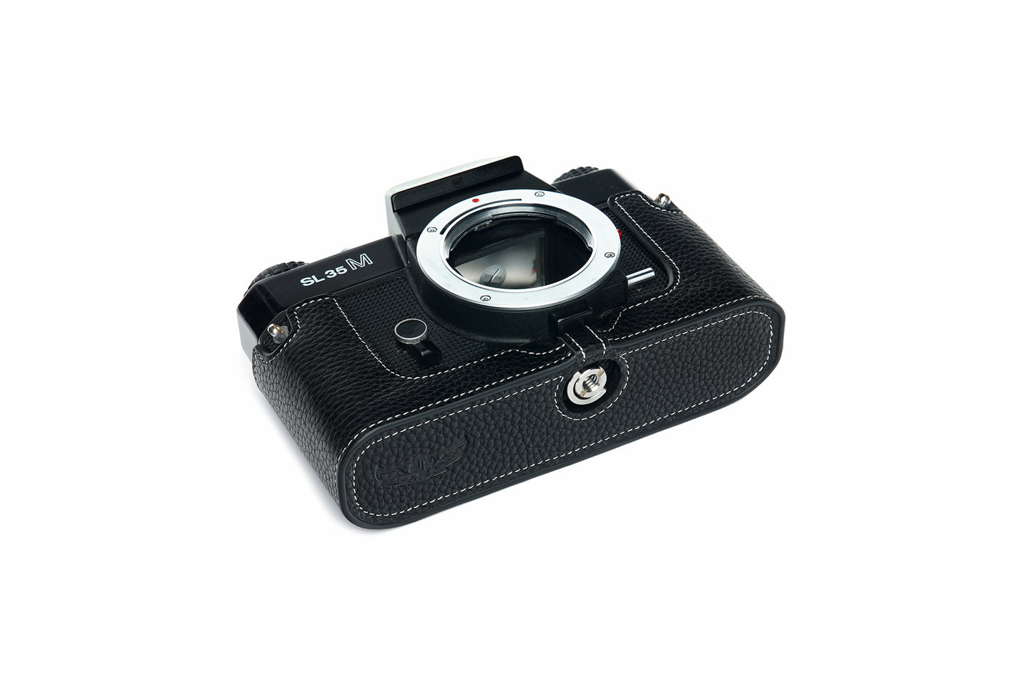 Genuine leather half case for Rolleiflex SL35M