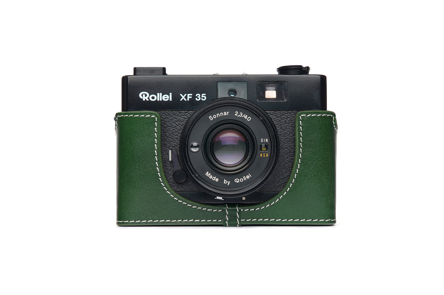 Genuine leather half case for Rollei XF35/ Voigtlander VF135