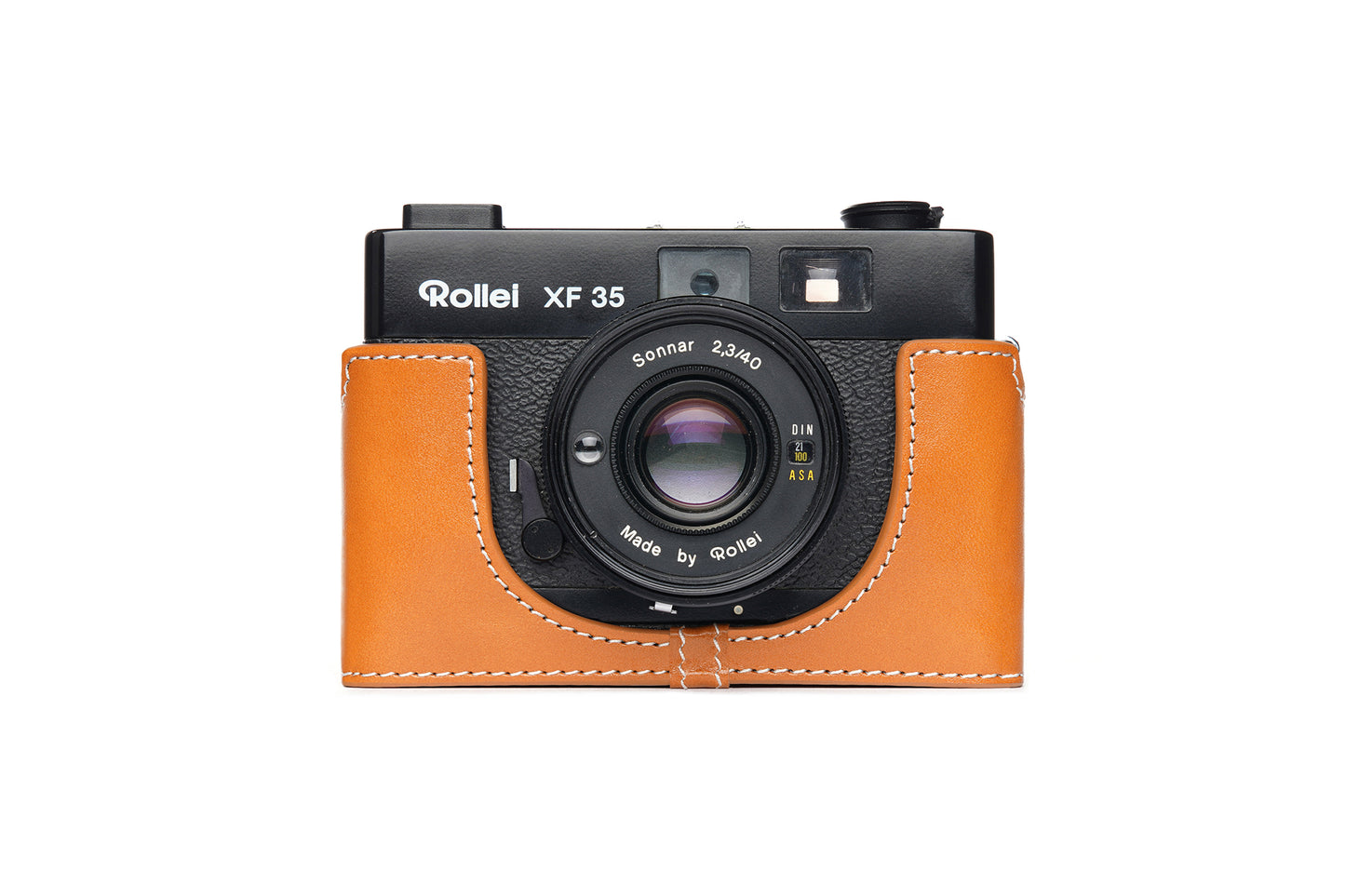 Genuine leather half case for Rollei XF35/ Voigtlander VF135