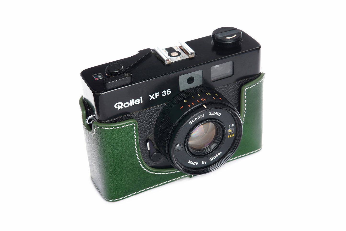 Genuine leather half case for Rollei XF35/ Voigtlander VF135