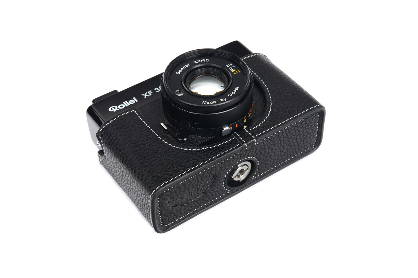 Genuine leather half case for Rollei XF35/ Voigtlander VF135