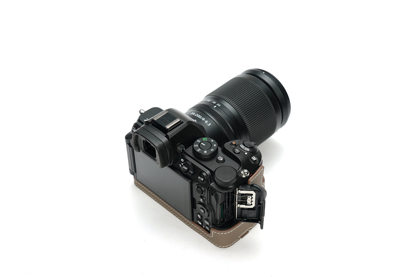 Martinduke epsom leather half case for Nikon Z5 II