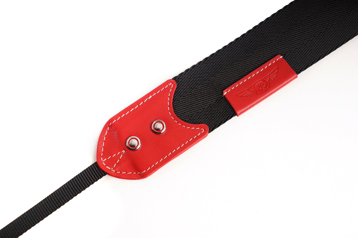 TP ORIG Red Spot Webbing camera neck strap