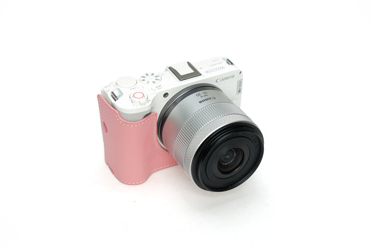 Epsom leather half case for Canon EOS R50 V