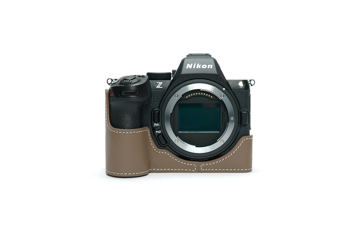 Martinduke epsom leather half case for Nikon Z5 II