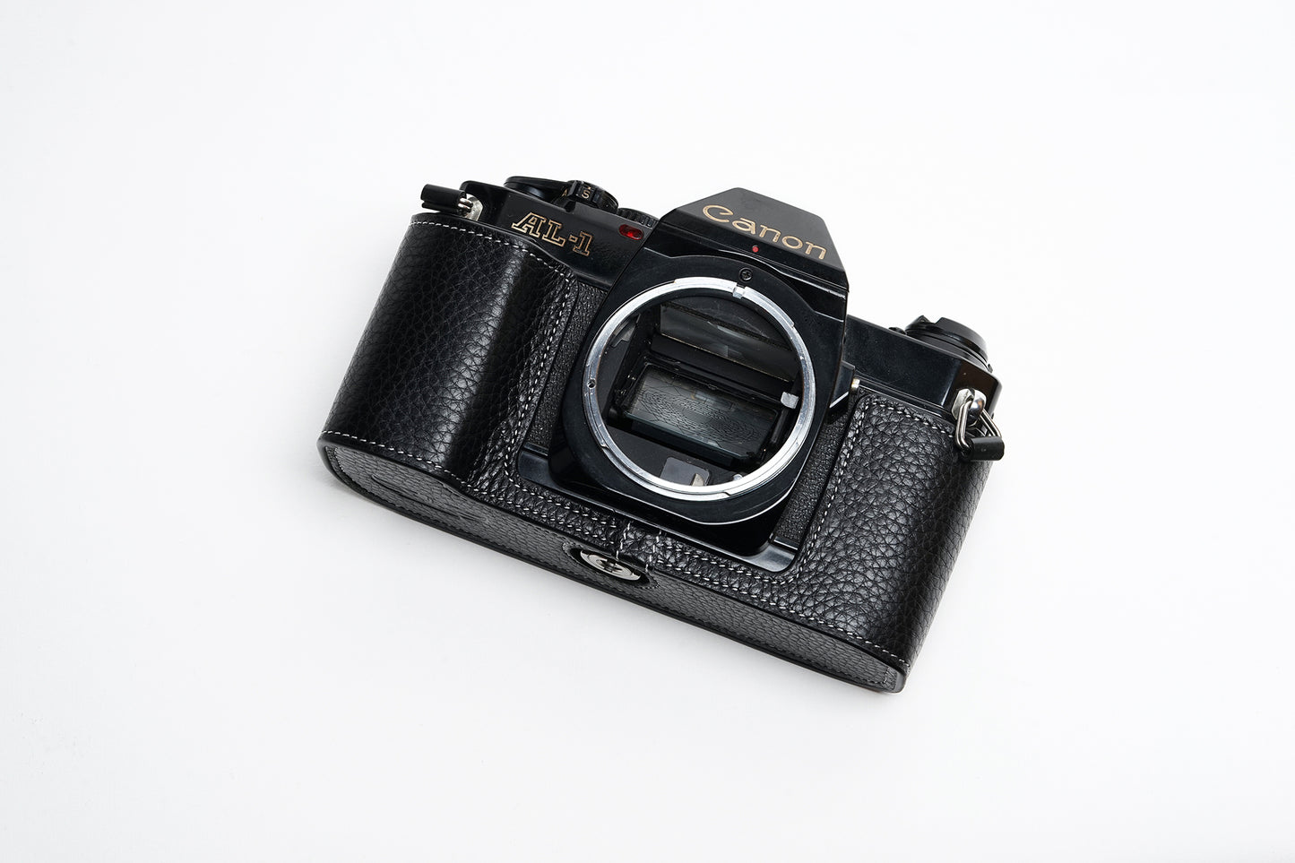 Genuine leather half case for Canon AL-1