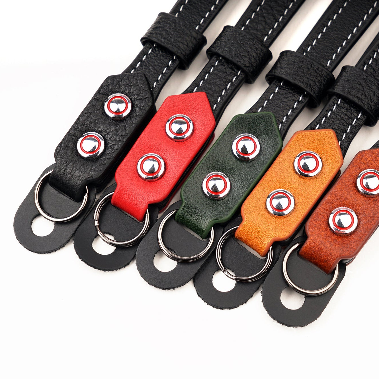 TP ORIG Red Spot Webbing camera wrist strap