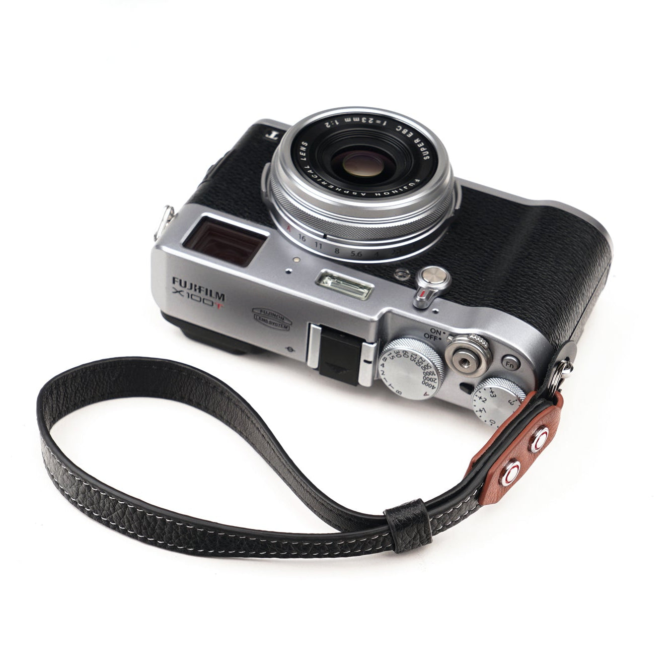 TP ORIG Red Spot Webbing camera wrist strap