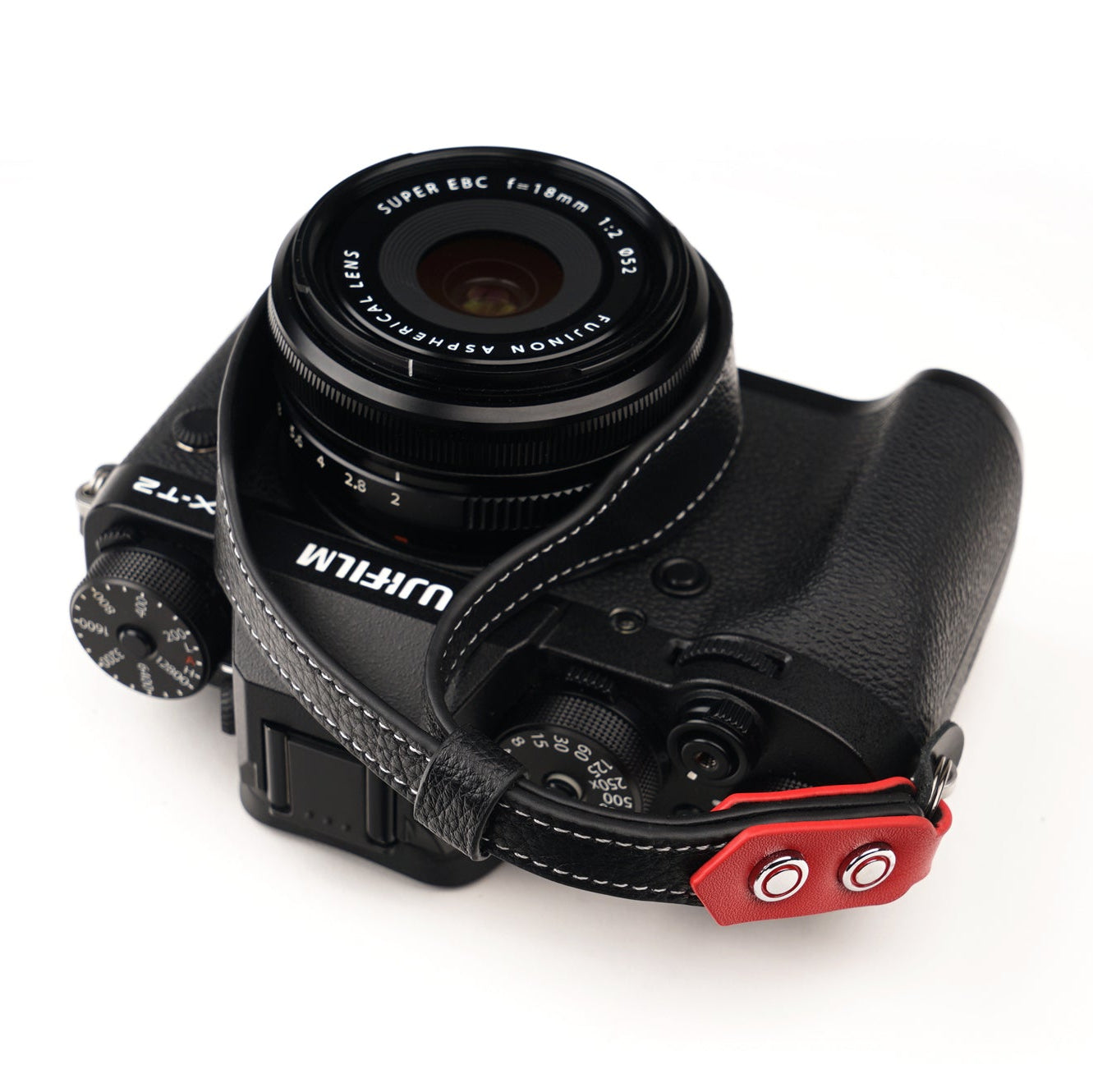 TP ORIG Red Spot Webbing camera wrist strap