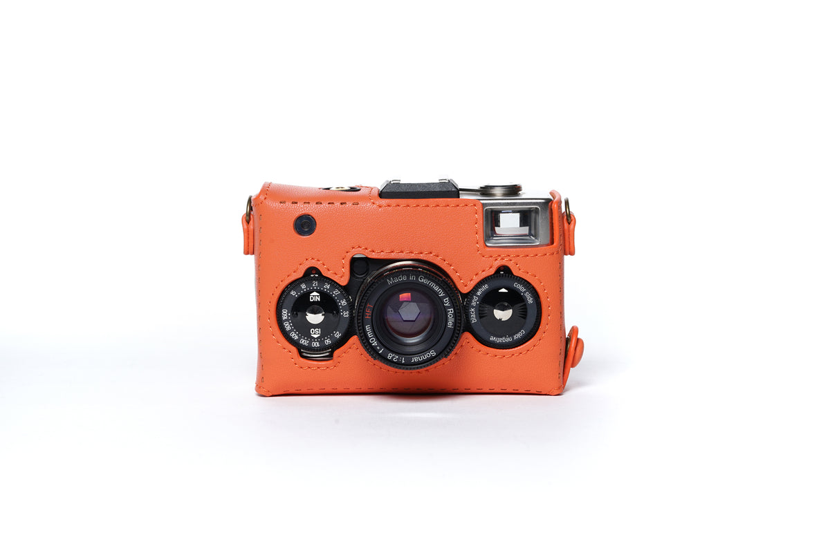 Martinduke palette leather leather case for Rollei 35 Classic / 35 metric