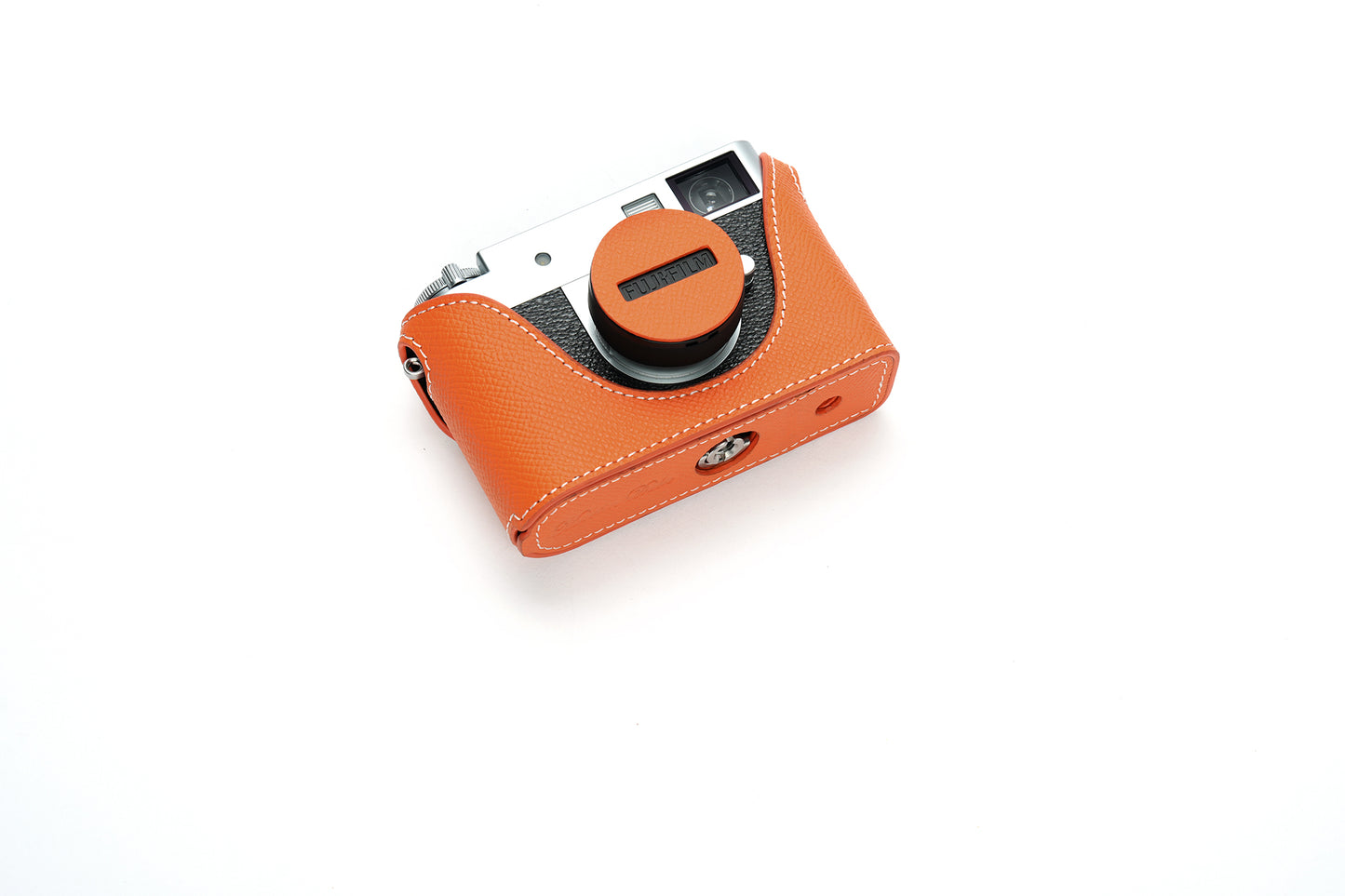 Epsom leather half case for Fujifilm X half (X-HF1)