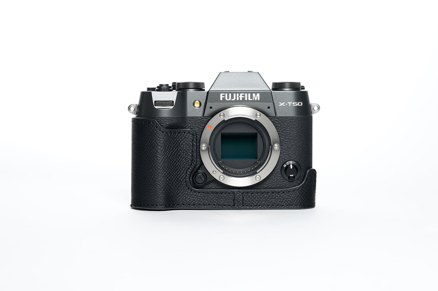Epsom leather half case for Fujifilm X-T50