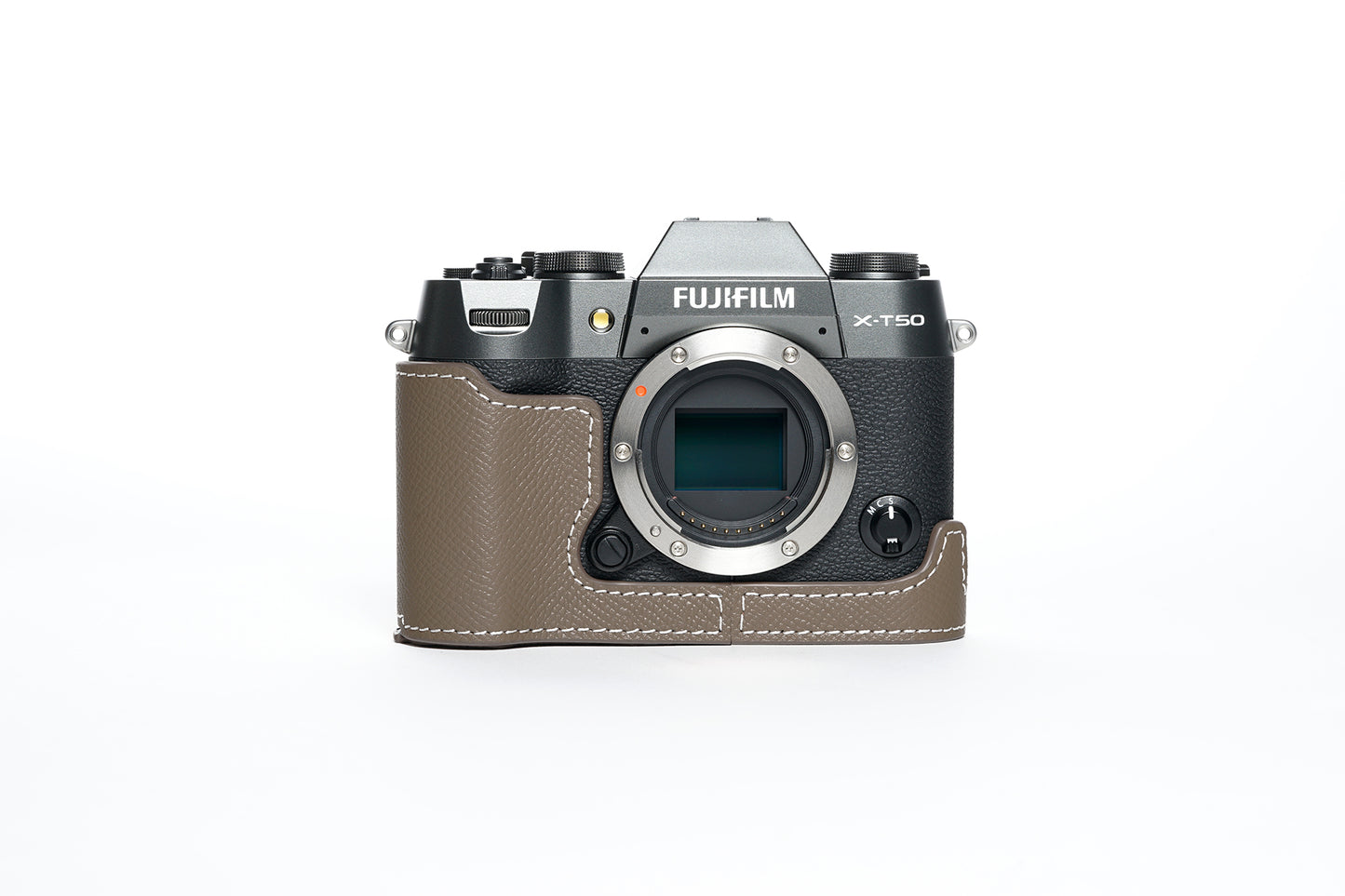 Epsom leather half case for Fujifilm X-T50