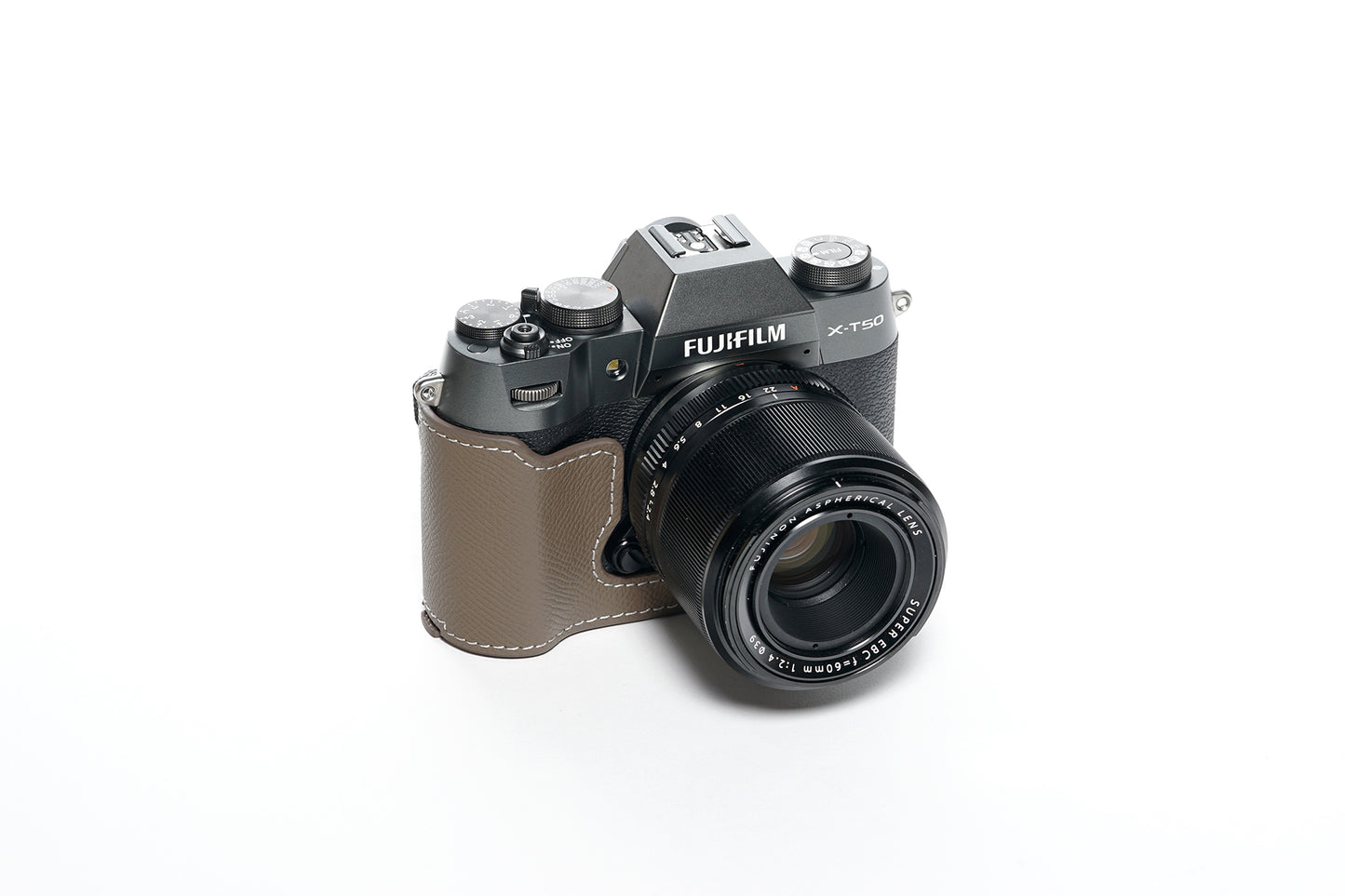 Epsom leather half case for Fujifilm X-T50