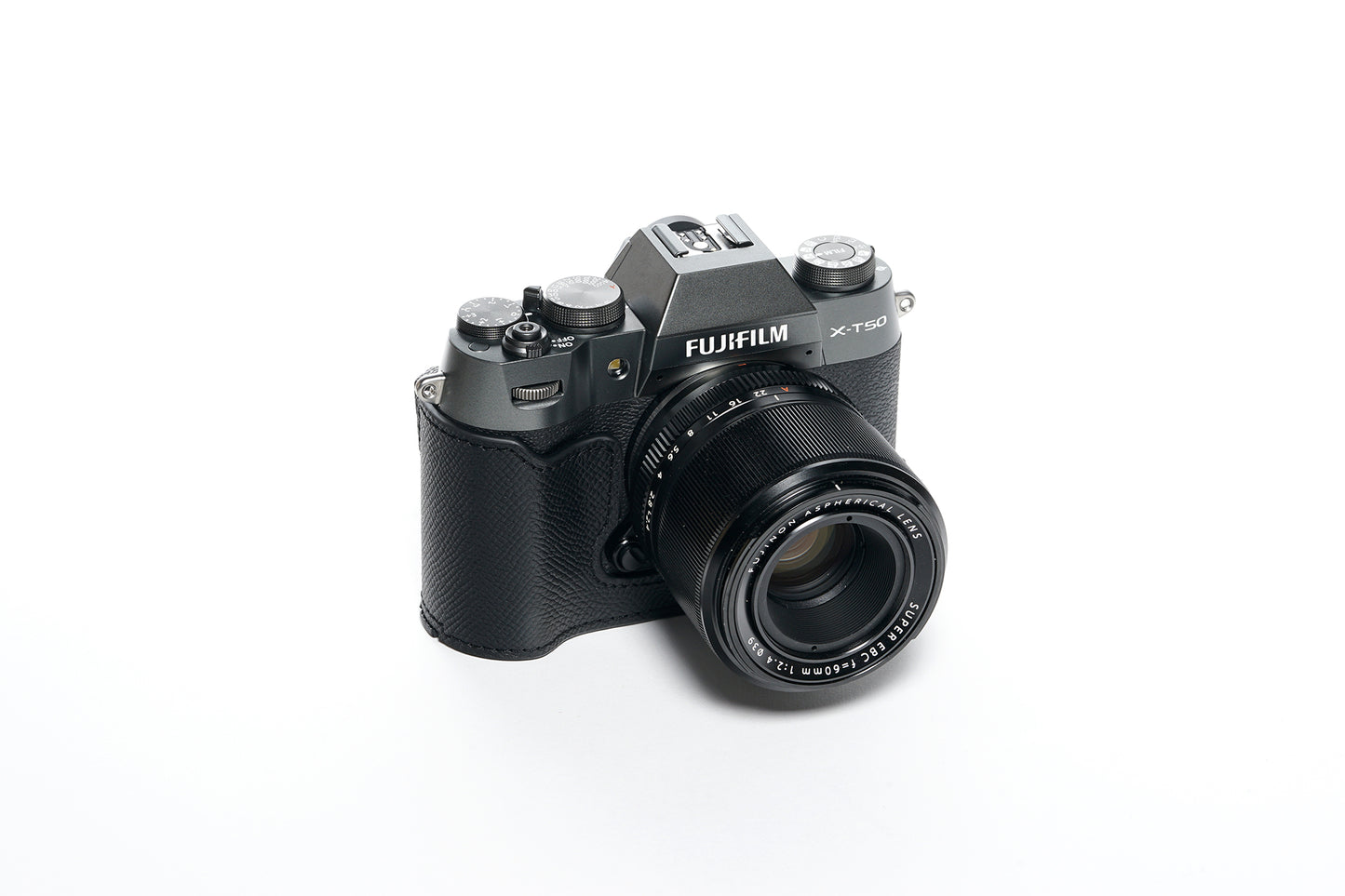 Epsom leather half case for Fujifilm X-T50