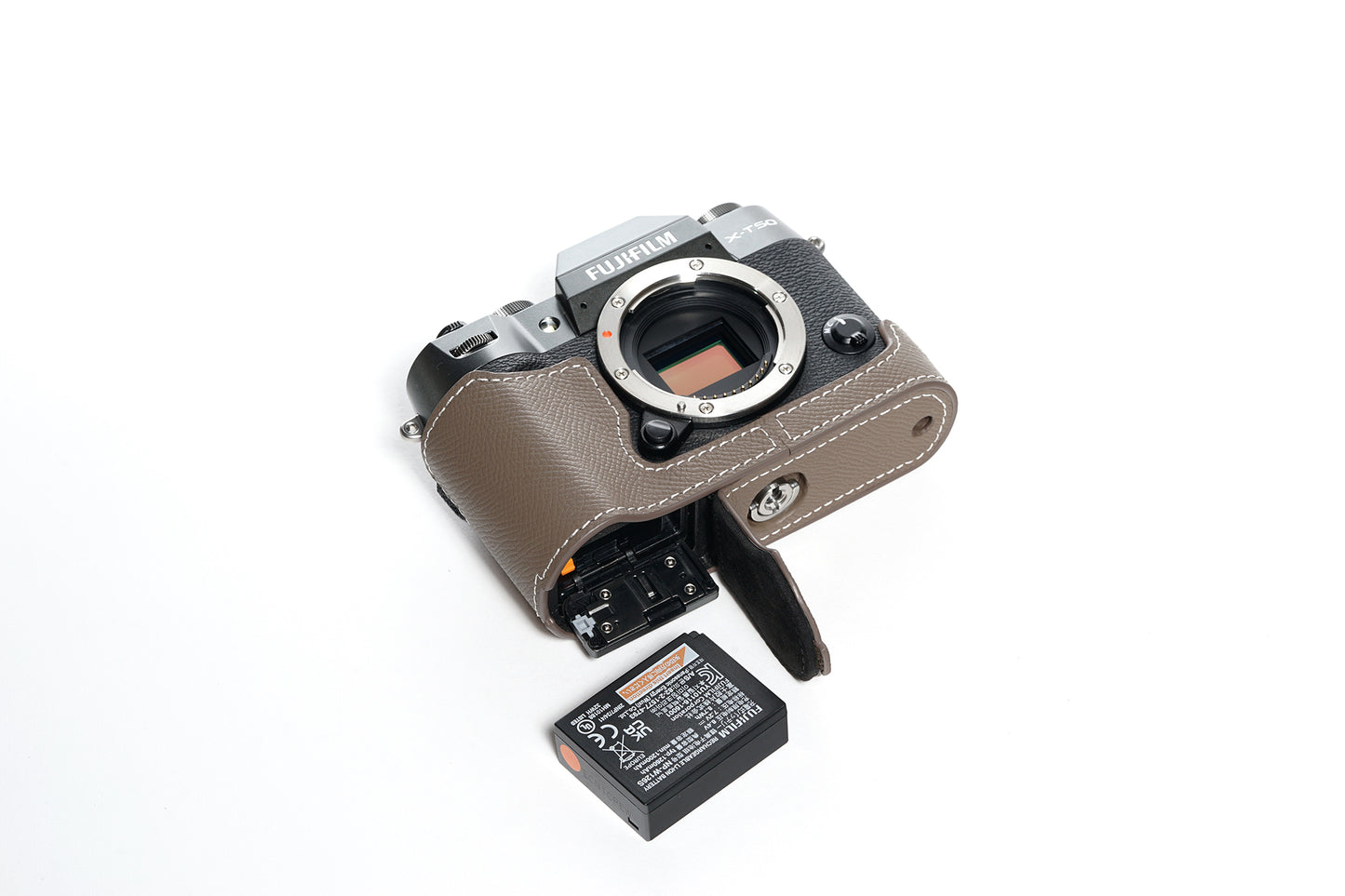 Epsom leather half case for Fujifilm X-T50